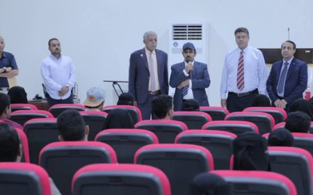 المحافظ بن ماضي يدشن الامتحان الكتابي للكفاءة لمنتسبي الكوادر الصحية بحضرموت شبوة المهرة سقطرى