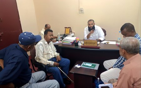 الشرمي يشدد على تسريع معالجة قضايا أراضي المواطنين والمستثمرين لتعزيز التنمية في أبين