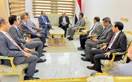 وزير الخارجية يزور السفارة اليمنية بالقاهرة