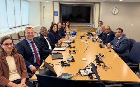 وزير المالية يلتقي في واشنطن ممثلي إدارة الشؤون المالية في صندوق النقد الدولي