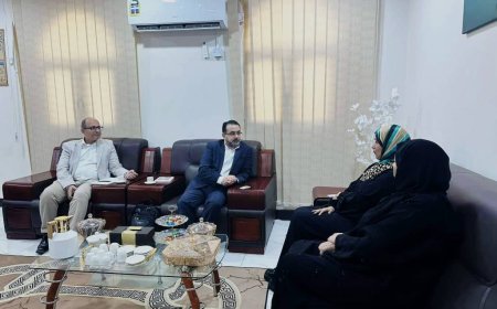 رئيس الجهاز المركزي للإحصاء تبحث مع فريق أممي سُبل تعزيز التعاون المشترك