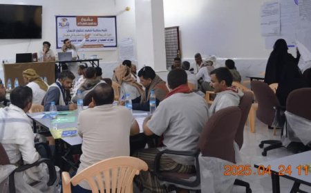 منظمة "شهود" لحقوق الإنسان تُنهي دورة تدريبية لتأهيل 30 ناشطاً حقوقياً في مأرب