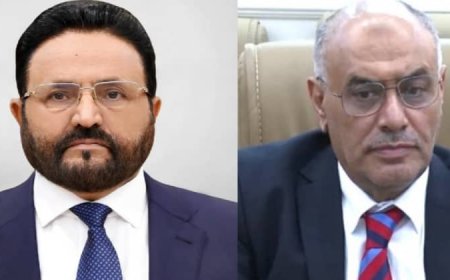 القائم بأعمال رئيس حزب التضامن الوطني يعزي الشيخ سلطان العرادة في استشهاد عدد من أبطال آل العرادة