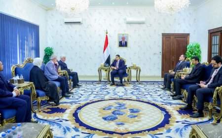 رئيس الوزراء يستقبل في عدن المدير الإقليمي لمنظمة اليونيسف