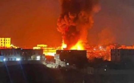 غارات اميركية  ليلية على مناطق في صنعاء... تفاصيل