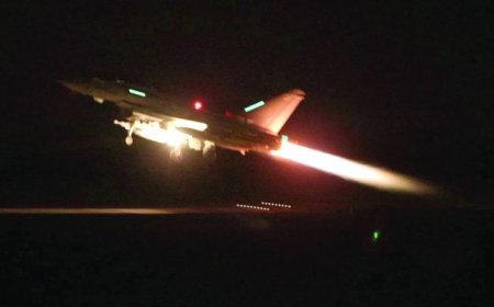 بريطانيا تعلن مشاركتها في هجوم استهدف منشآت عسكرية للحوثيين بصنعاء