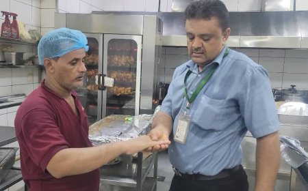 بتوجيهات مدير عام المديرية أحمد الداؤودي..تنفيذ حملة ضبط المطاعم والبوفيهات المخالفة للإشتراطات الصحية في المنصورة