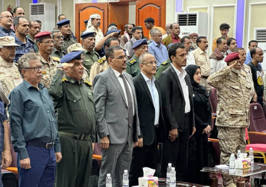 حضرموت تقيم حفلاً خطابيًا وفنيًا احتفاءً بتضحيات قوات نُخبتها الأشاوس وذكرى تحريرها من الإرهاب
