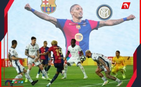برشلونة يرفض السقوط على أرضه أمام إنتر ميلان بدوري أبطال أوروبا