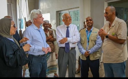 المدير الإقليمي لليونيسيف يطّلع على وضع منظومة المياه في عدن