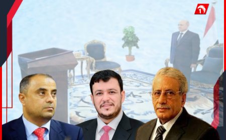 (3) أسماء مرشحة وهذا أوفرهم حظًا.. قرار رئاسي مرتقب بتعيين رئيسًا للحكومة الشرعية