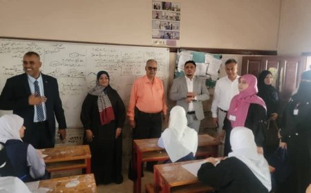 تدشين امتحانات الثانوية العامة في المعلا