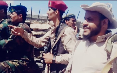 الحماية الرئاسية الجنوبية تدفع بقوة دروع إلى خطوط النار في جبهات يافع الحدودية