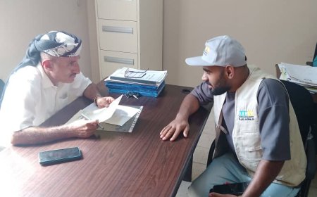 مدير عام المسيمير يوقع مذكرة تنفيذ مشروع إدارة متكاملة لمشاريع المياه مع منظمة صناع الحياة