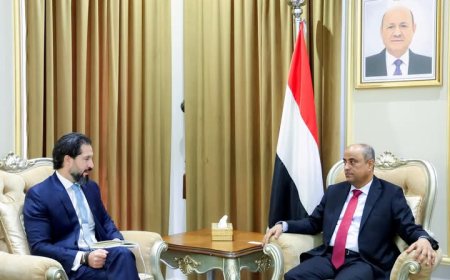 رئيس مجلس الوزراء يستقبل القائم بأعمال سفير الولايات المتحدة الامريكية