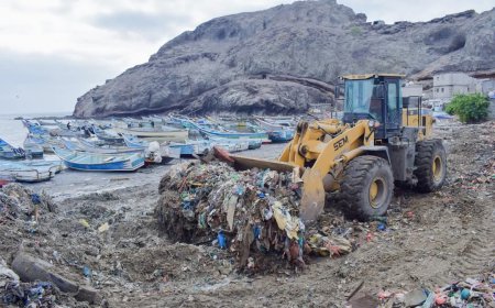 حملة نظافة واسعة في ساحل صيرة بمشاركة مجتمعية واسعة