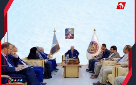 الانتقالي يناقش مستقبل الجنوب مع فريق الحوار الوطني