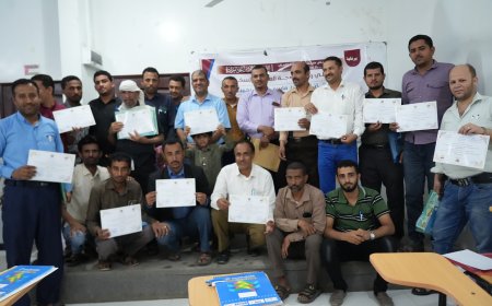 مكتب الصحة بمأرب يختتم تدريب 62 كادراً صحياً على نظام الإنذار المبكر للأوبئة