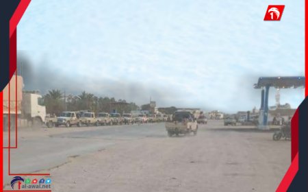 تحشيد حوثي بأطقم وعربات مصفحة لمعركة مع قبائل هذه المحافظة