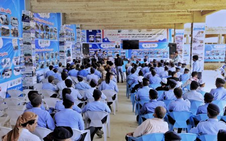 اختتام فعاليات أسبوع المرور العربي الموحد في مأرب بحفل خطابي وتكريمي.