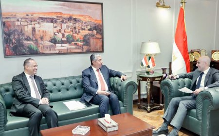 السفير بحاح يلتقي وزير التربية والتعليم والتعليم الفني المصري