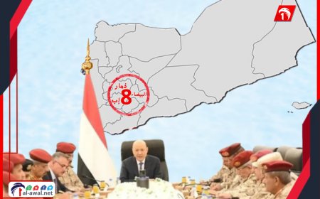 قرارات رئاسية باستحداث منطقة عسكرية جديدة (الثامنة) وتعيين العولقي قائدا لها (تفاصيل)