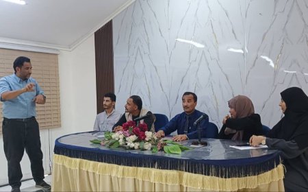 سلسلة محاضرات في لغة الإشارة بكلية التربية عدن