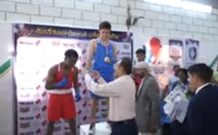 اختتام بطولة مأرب الرابعة للملاكمة بمشاركة 40 لاعباً.