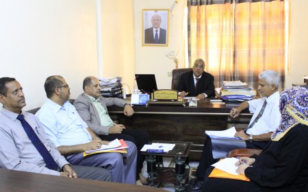 اللجنة العليا لتصنيف الجامعات اليمنية تناقش التحضيرات لانعقاد ورشة عمل لتقييم الدورة الأولى