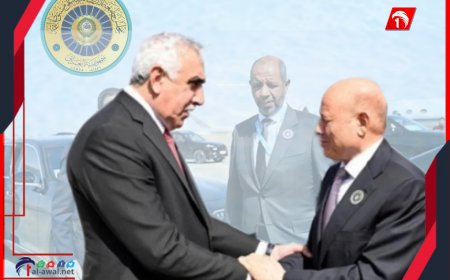 الرئيس العليمي يغادر بغداد بعد مشاركته في أعمال القمة العربية