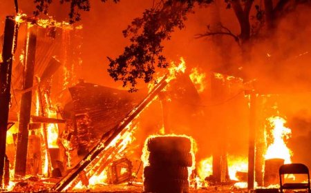 رجل إطفاء ينهي حياة أسرته بحرقهم .. تفاصيل ( صورة )