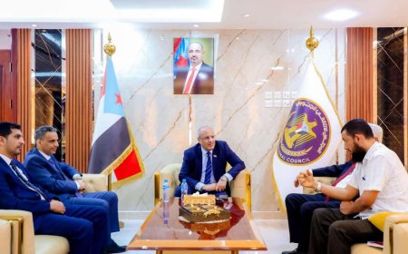 القائم بأعمال رئيس المجلس الانتقالي يلتقي نواب الوزراء المعيّنين حديثًا