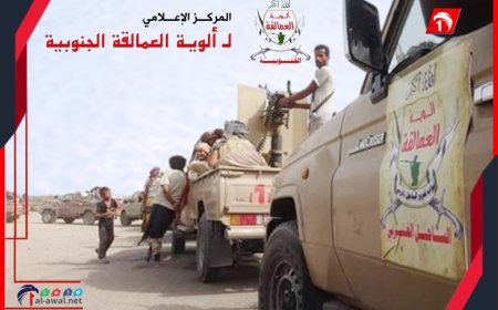 إعلام ألوية العمالقة يكشف أمرًا خطيرًا ويوجه اتهامات بـ(الاسم)