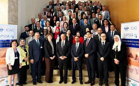 القاهرة.. هيئة الطيران المدني تشارك في الاجتماع الدولي الخاص بإدارة أحداث الصحة العامة في الطيران المدني