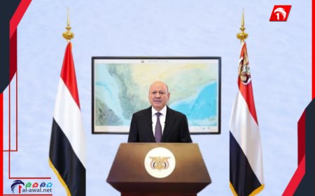 بمناسبة عيد الوحدة.. الرئيس العليمي يوجه رسائل تاريخية لـ(أبناء الجنوب) وحق تقرير مستقبلهم