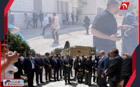 كارثة الدبلوماسيين.. فيديو لإطلاق إسرائيل النار تجاه وفد سفراء دول عربية وأجنبية في جنين