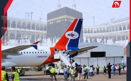 دفعة جديدة عبر مطار صنعاء بتعاون سعودي لتفويج 18 ألف حاج