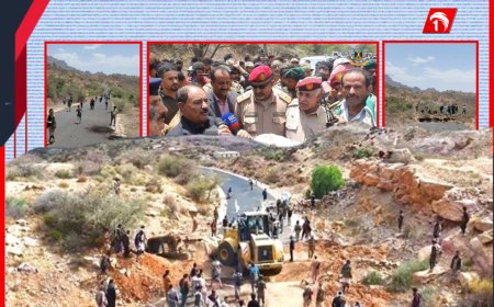 رسميًا وبالصور.. إعادة فتح طريق (عدن - الضالع - صنعاء)