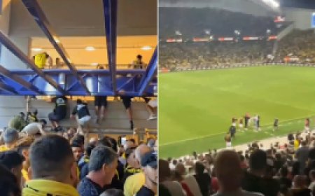 بسبب الصاروخ الحوثي .. توقف مباراة في اسرائيل و هروب الرئيس الإسرائيلي و الجماهير