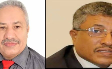 رئيس مجلس إدارة البنك الاهلي اليمني يهنئ الدكتور سنكر بأختياره رئيس لجمعية البنوك اليمنية