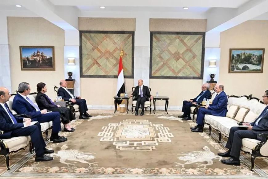 الرئيس العليمي يتلقى دعوة رسمية من نظيره العراقي لزيارة بغداد