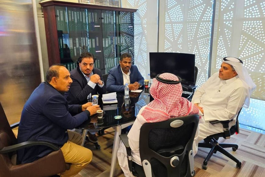 وزير الكهرباء ومحافظ حضرموت يناقشان مع البرنامج السعودي مشاريع استراتيجية للكهرباء والتعليم العالي