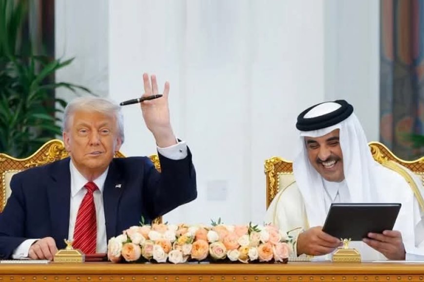 ترامب يُعلن عن صفقة بقيمة 200 مليار دولار مع قطر