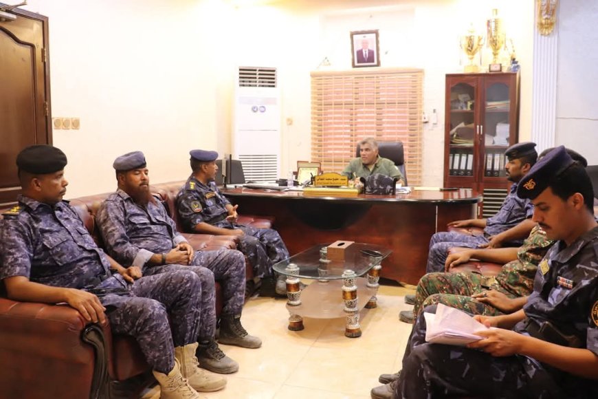 العميد المنهالي يلتقي قائد شرطة النجدة وقادة السرايا ويشدّد على الانضباط ورفع كفاءة العمل
