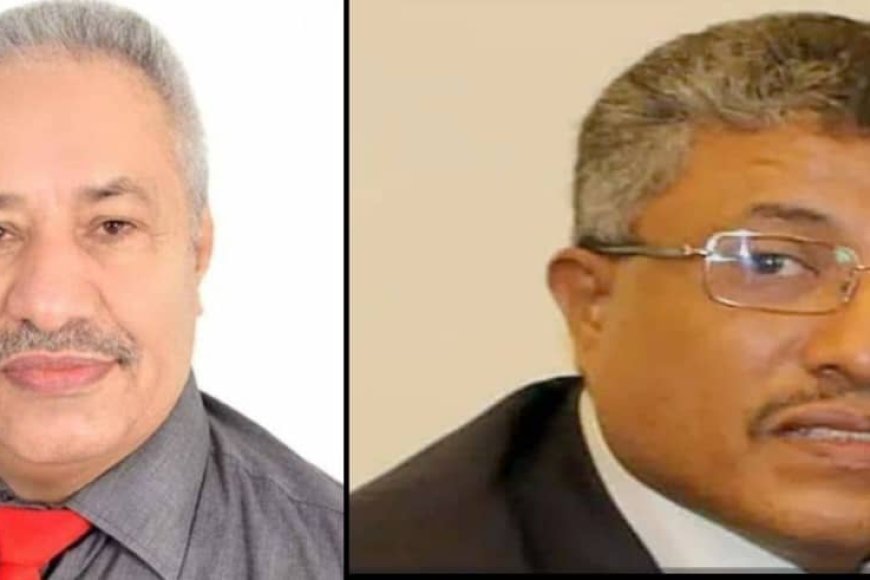 رئيس مجلس إدارة البنك الاهلي اليمني يهنئ الدكتور سنكر بأختياره رئيس لجمعية البنوك اليمنية