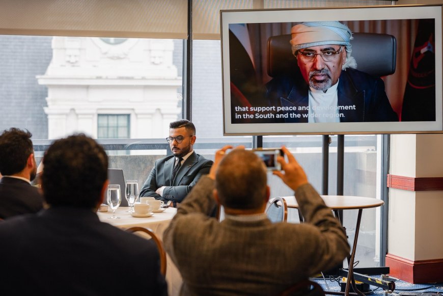 اللواء الزُبيدي يدشّن بعثة المجلس الانتقالي الجنوبي في الولايات المتحدة الأمريكية