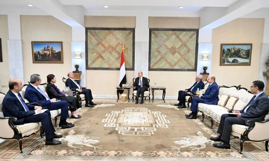الرئيس العليمي يتلقى دعوة رسمية من نظيره العراقي لزيارة بغداد