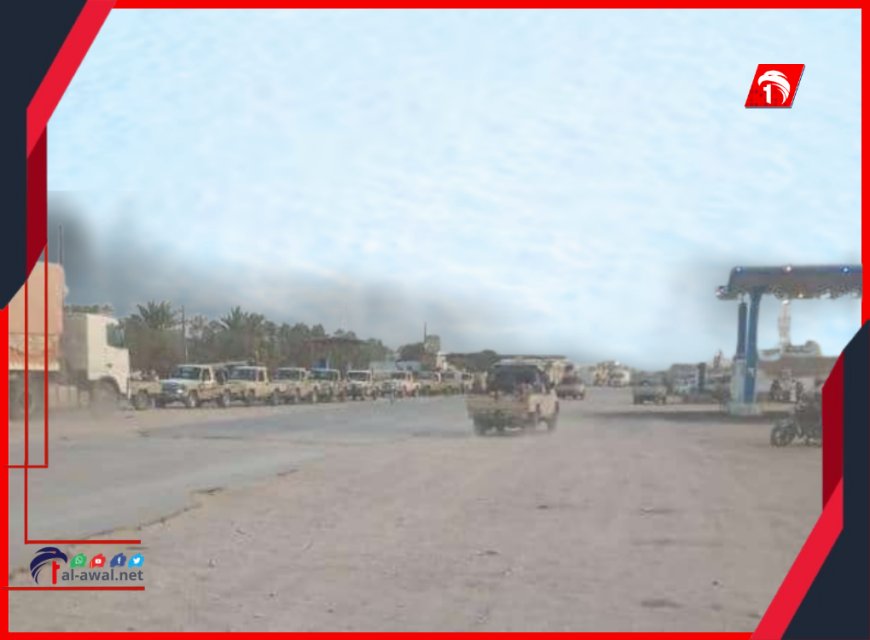 تحشيد حوثي بأطقم وعربات مصفحة لمعركة مع قبائل هذه المحافظة