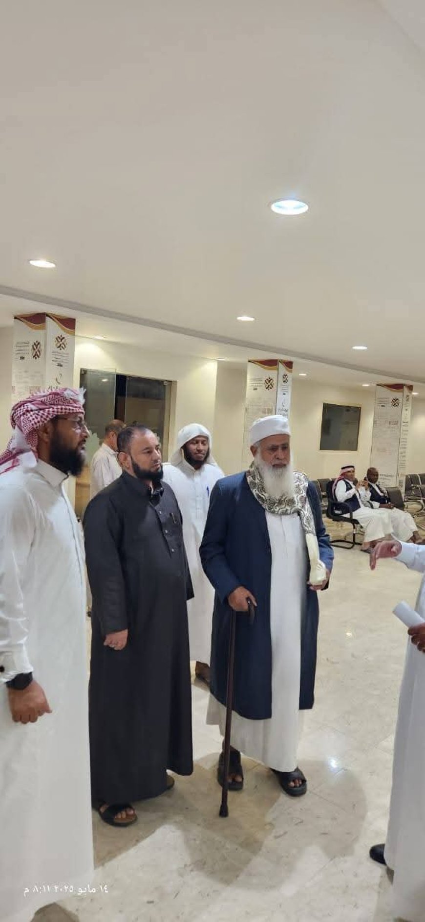 وفد مكتب شؤون حجاج اليمن يتفقد ترتيبات استقبال الحجاج في المدينة المنورة
