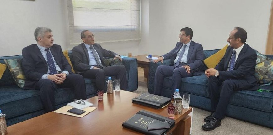 بجاش يبحث مع مسؤولين في الخارجية المغربية تعزيز العلاقات الثنائية وتنسيق المواقف الدولية